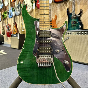 Guitare Vigier Excalibur Custom Emerald Green  Italie Musique