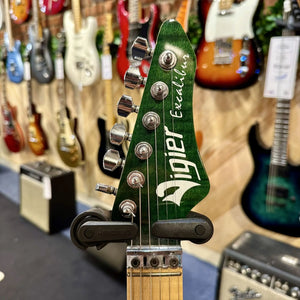 Guitare Vigier Excalibur Custom Emerald Green  Italie Musique