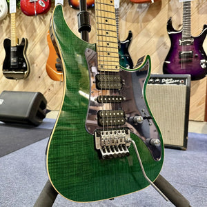 Guitare Vigier Excalibur Custom Emerald Green  Italie Musique