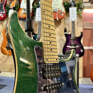 Guitare Vigier Excalibur Custom Emerald Green  Italie Musique