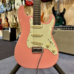 Guitare Schecter Nick Johnston Signature HSS – Atomic Coral  Italie Musique