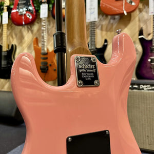 Guitare Schecter Nick Johnston Signature HSS – Atomic Coral  Italie Musique