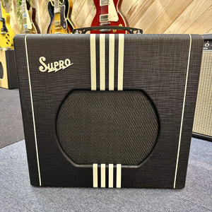 Ampli Supro Delta King 12 Black  Italie Musique
