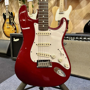 Guitare Fender Stratocaster USA Standard 1995 Candy Red Matching Headstock  Italie Musique