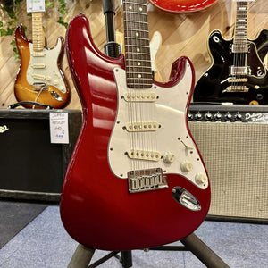 Guitare Fender Stratocaster USA Standard 1995 Candy Red Matching Headstock  Italie Musique