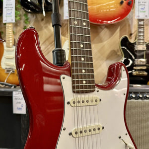 Guitare Fender Stratocaster USA Standard 1995 Candy Red Matching Headstock  Italie Musique