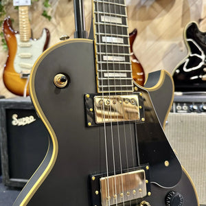 Guitare Schecter Solo-II Custom  Aged Black Satin  Italie Musique
