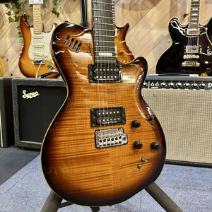 Guitare Godin LGXT Cognac Burst Flame AAA  Italie Musique