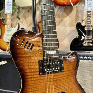 Guitare Godin LGXT Cognac Burst Flame AAA  Italie Musique