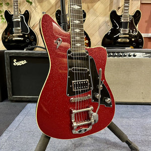 Guitare Duesenberg Paloma Red Sparkle  Italie Musique