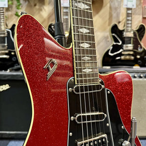 Guitare Duesenberg Paloma Red Sparkle  Italie Musique