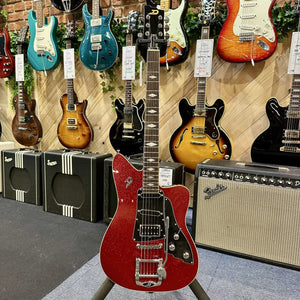 Guitare Duesenberg Paloma Red Sparkle  Italie Musique