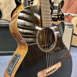 Guitare Dowina Granus GACE Black Gloss  Italie Musique