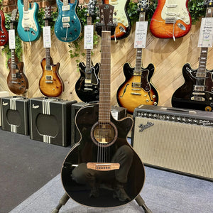 Guitare Dowina Granus GACE Black Gloss  Italie Musique