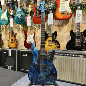 Guitare Schecter C-1 Hydro-Dip Midnight Tide  Italie Musique