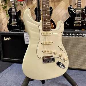 Guitare Fender Stratocaster Jeff Beck Custom Shop Olympic White  Italie Musique