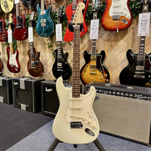 Guitare Fender Stratocaster Jeff Beck Custom Shop Olympic White  Italie Musique