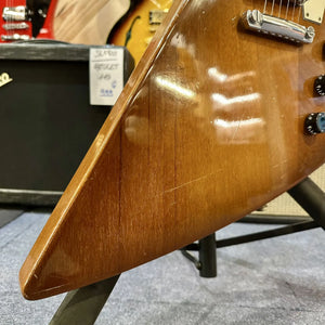 Guitare Gibson Explorer '76 1997 Natural Burst Limited Edition