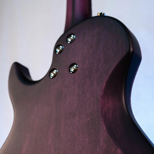 Guitare Vigier GV Hollow Purple Fade - Italie Musique