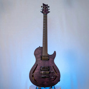 Guitare Vigier GV Hollow Purple Fade - Italie Musique