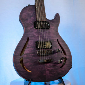 Guitare Vigier GV Hollow Purple Fade - Italie Musique