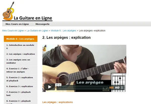 Le Cursus Principal pour débutants en guitare - Italie Musique