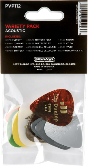 Pack de 12 Médiators Dunlop - Italie Musique